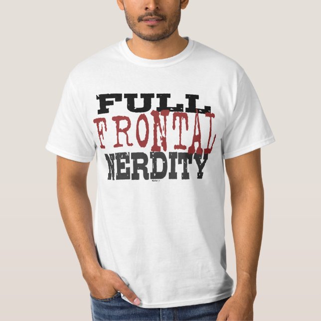 T-shirt Plein Nerdity frontal (Devant)