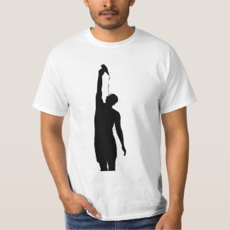 T-shirt Pleine chemise de base de logo d'extension