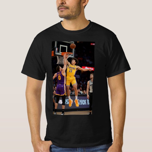 T-shirt Pleine Cour Presse Bold Basketball Streetwear Tshi (Devant)