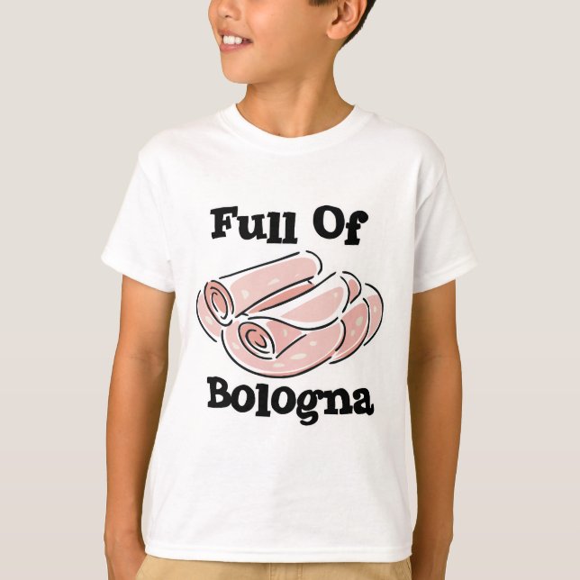 T-shirt pleine de bologne (Devant)