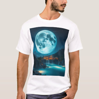 T-shirt Pleine lune Beach Hotel