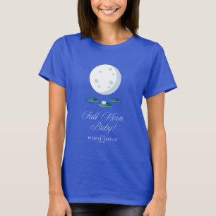 T-shirt Pleine lune, Bébé ! - Le Lotus Blanc