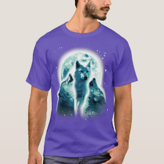 T-shirt Pleine lune des loups