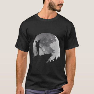 T-shirt Pleine lune Métal Détection Drôle Détecteurs Métal