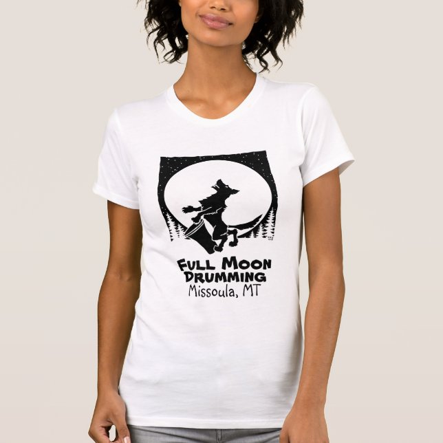 T-shirt Pleine lune - Msla (femmes) (Devant)