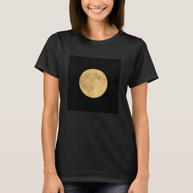 T-shirt Pleine lune | Seattle, Washington (Devant)
