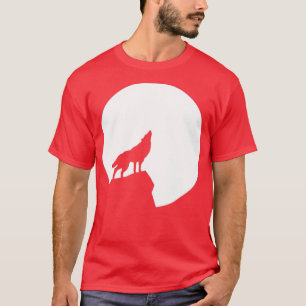 T-shirt Pleine lune Wolf