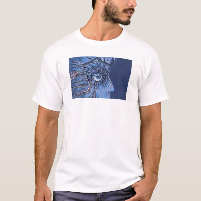 T-shirt Pleurant Dans Le Vent (Devant)