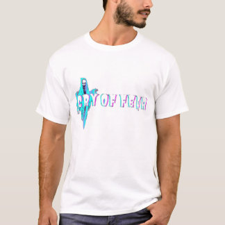 T-shirt Pleure De Peur Horreur Éffrayante Haunted Cool Jeu