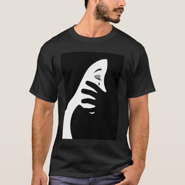 T-shirt Pleurer (Devant)