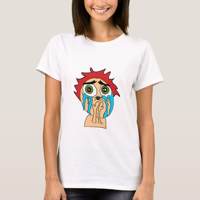 T-shirt pleurer d'amour (Devant)