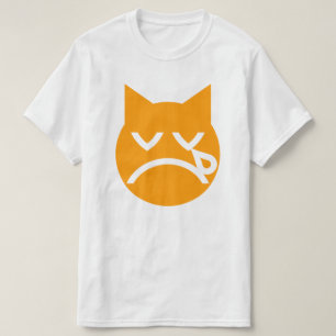 T-shirt Pleurer le chat Emoji