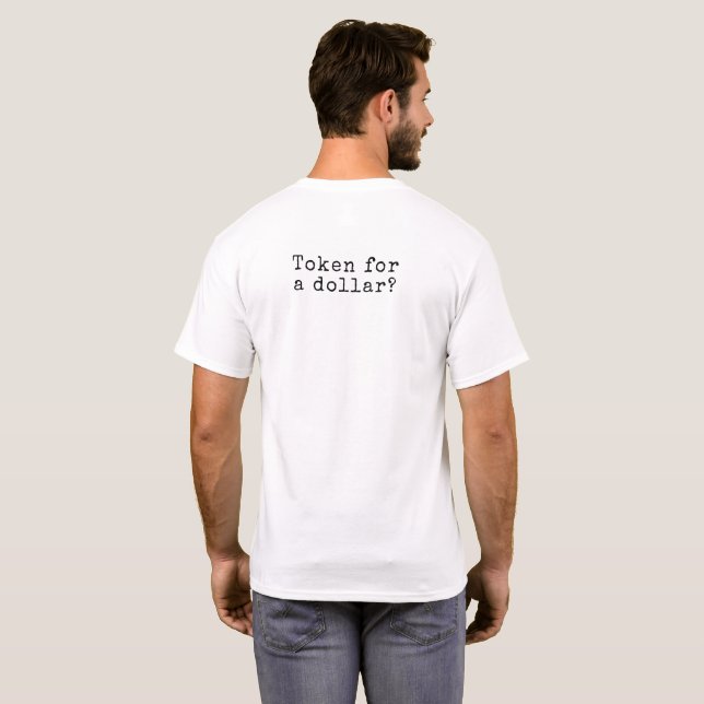 T-shirt PLEUREZ la marque de déjeuner (Dos entier)