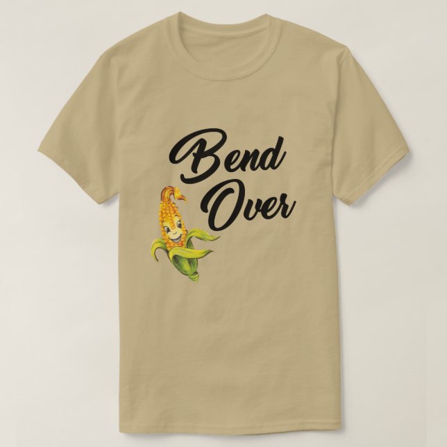 T-SHIRT PLIER AU-DESSUS DE LA CHEMISE DE COB DE MAÏN (Design devant)