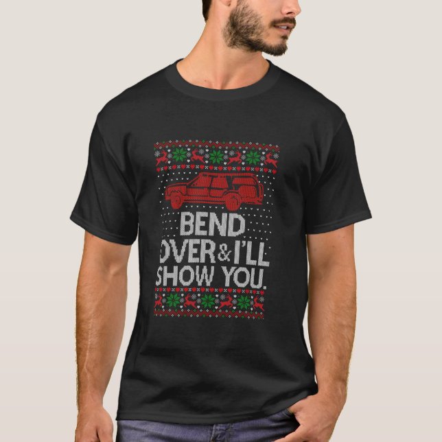 T-shirt Plier au-dessus Je vous montrerai Noël Noël Noël N (Devant)