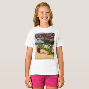 T-SHIRT PLIMOTH PLANTATION - PLIMOTH PATUXET - PLYMOUTH US