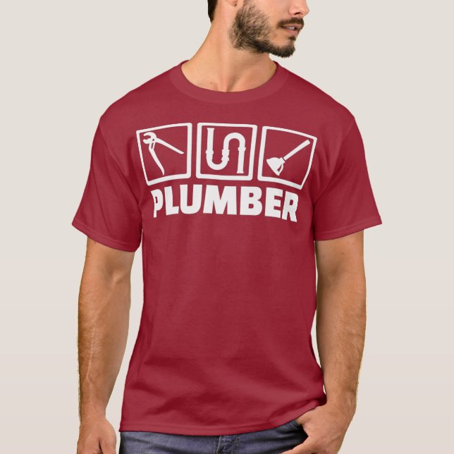 T-shirt Plomber Premium (Devant)