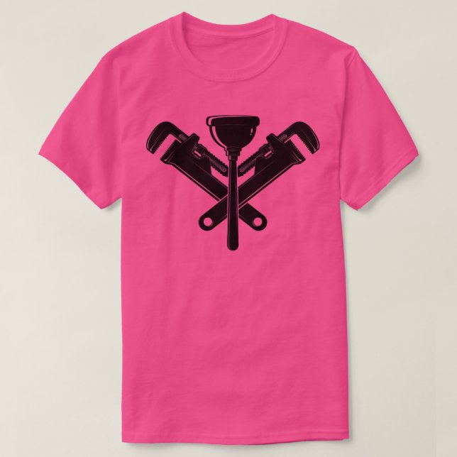 T-shirt Plomberie (Design devant)