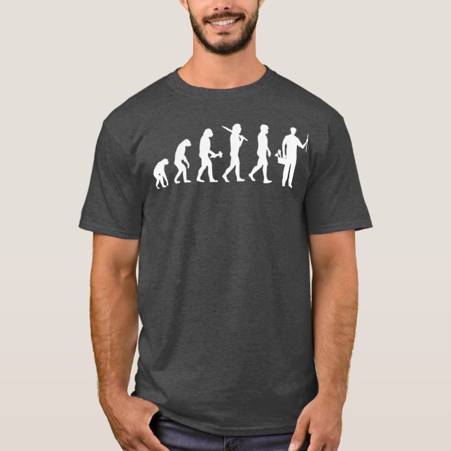 T-shirt Plomberie Evolution (Devant)
