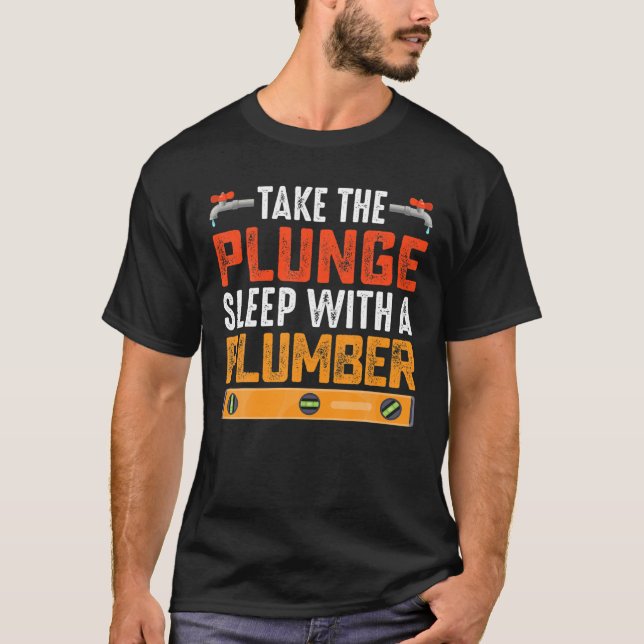 T-shirt plombier (Devant)