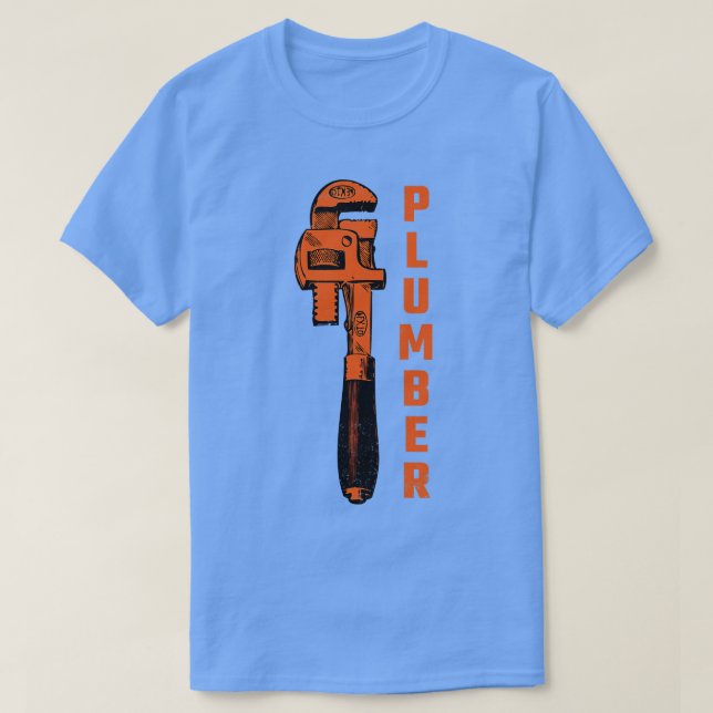 T-shirt plombier 12 (Design devant)