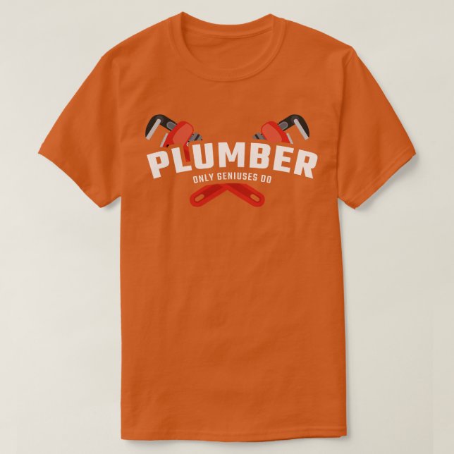 T-shirt plombier 15 (Design devant)