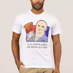 T-shirt Plombier de Joe - John McCain pour le président