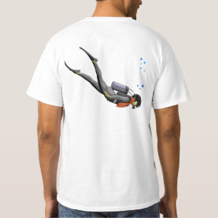 T-shirt Plongée à l'air d'homme