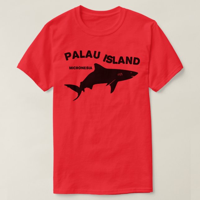 T-shirt Plongée à Palau Island Micronesia 1 (Design devant)