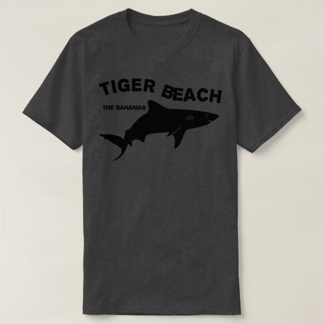 T-shirt Plongée à Tiger Beach Grand Bahama Island the Baha (Design devant)