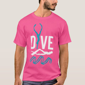T-shirt Plongée Apnée Plongée Libre Snorkeling Dive Cadeau