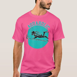 T-shirt Plongée aquholique Plongée amusante