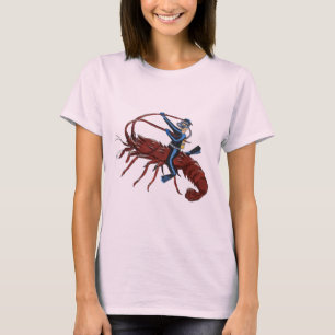T-shirt Plongée au homard épineux avec plongée sous-marine
