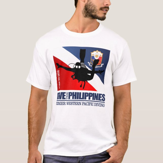 T-shirt Plongée aux Philippines DF2 (Devant)