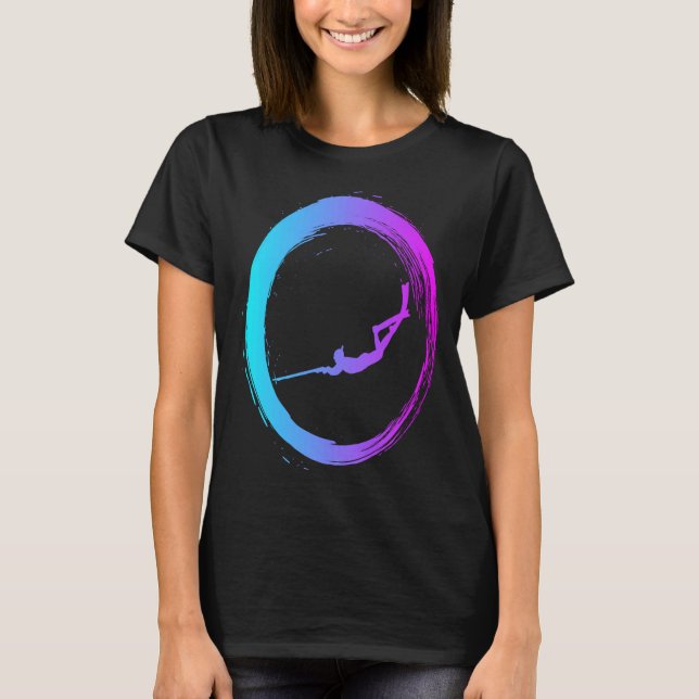 T-shirt Plongée avec tuba pêche au hareng (Devant)