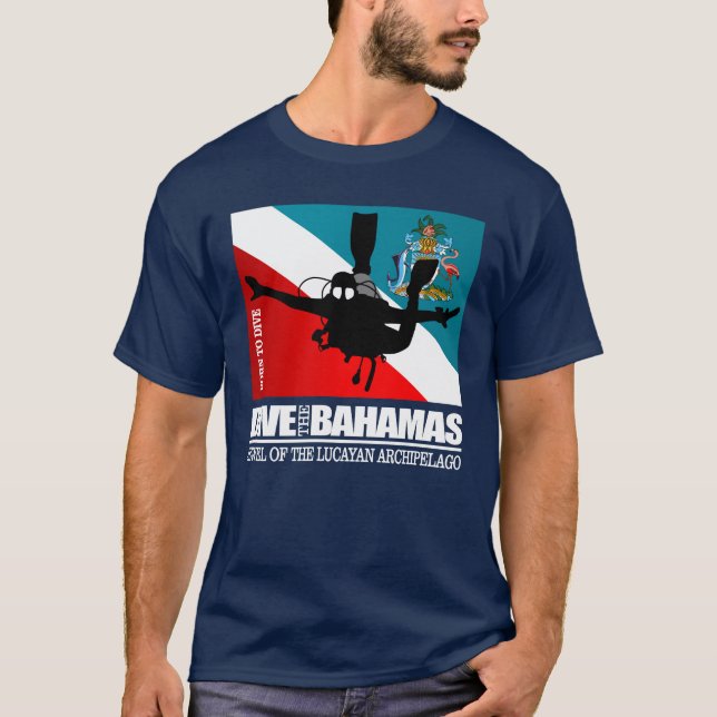 T-shirt Plongée Bahamas DF2 (Devant)
