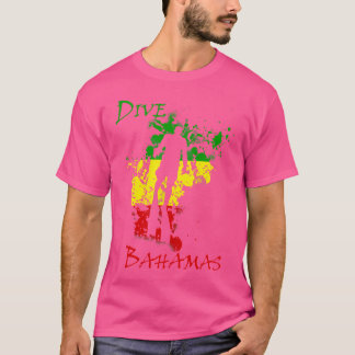 T-shirt Plongée Bahamas Vacation Plongée
