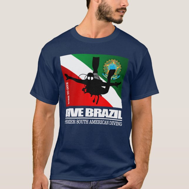 T-shirt Plongée Brésil DF2 (Devant)