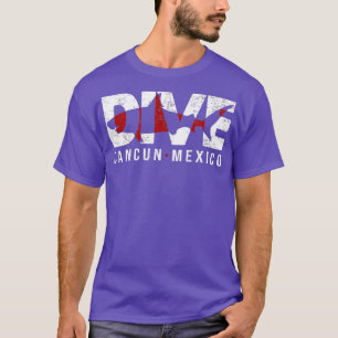 T-shirt PLONGÉE Cancun Mexique SCUBA PLONGÉE