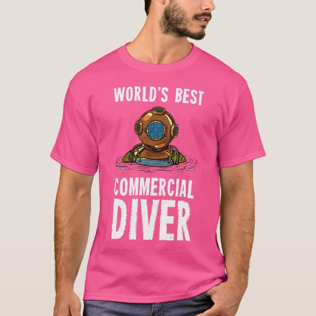 T-shirt Plongée commerciale (Devant)