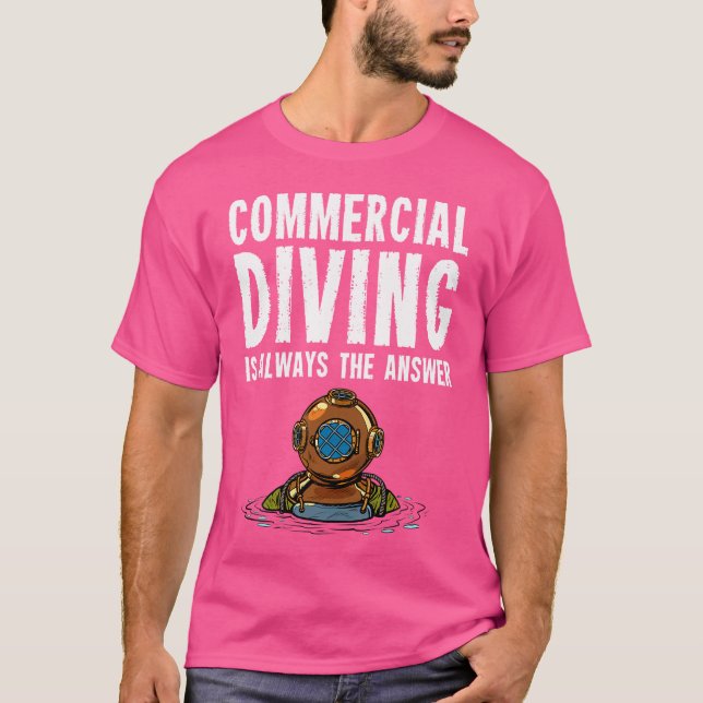T-shirt Plongée commerciale (Devant)