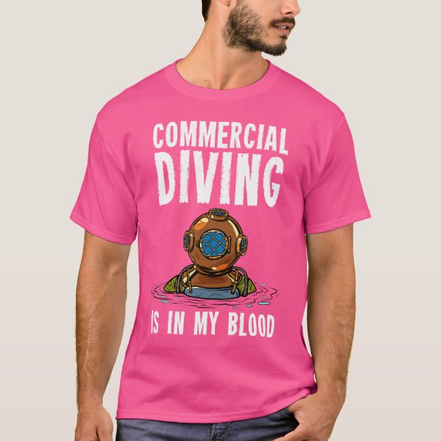T-shirt Plongée commerciale (Devant)