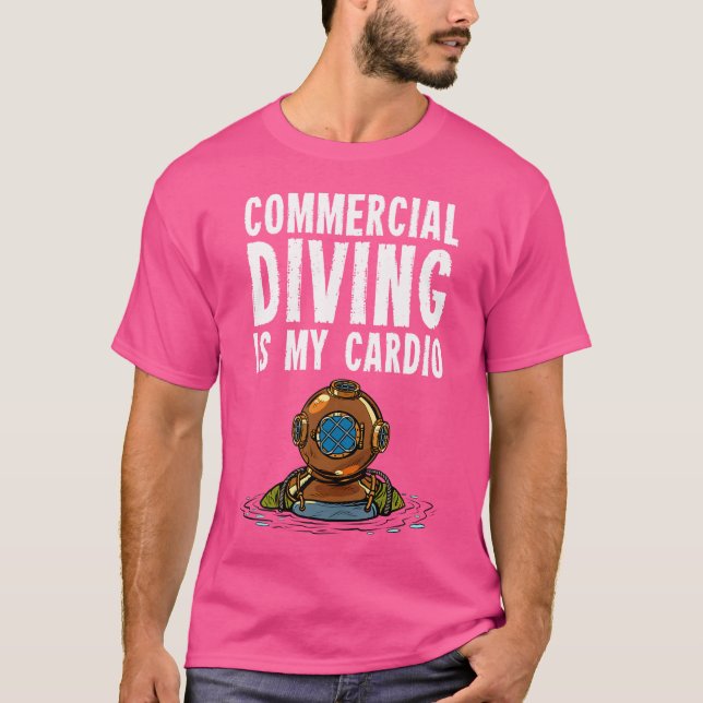 T-shirt Plongée commerciale (Devant)