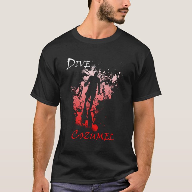 T-shirt Plongée Cozumel Vacation Plongée (Devant)