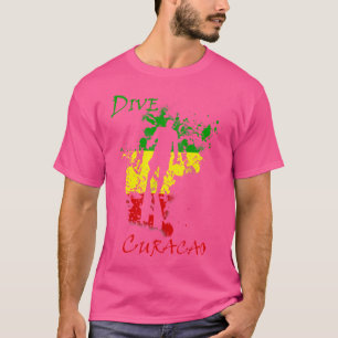 T-shirt Plongée Curaçao Antilles Vacances Plongée