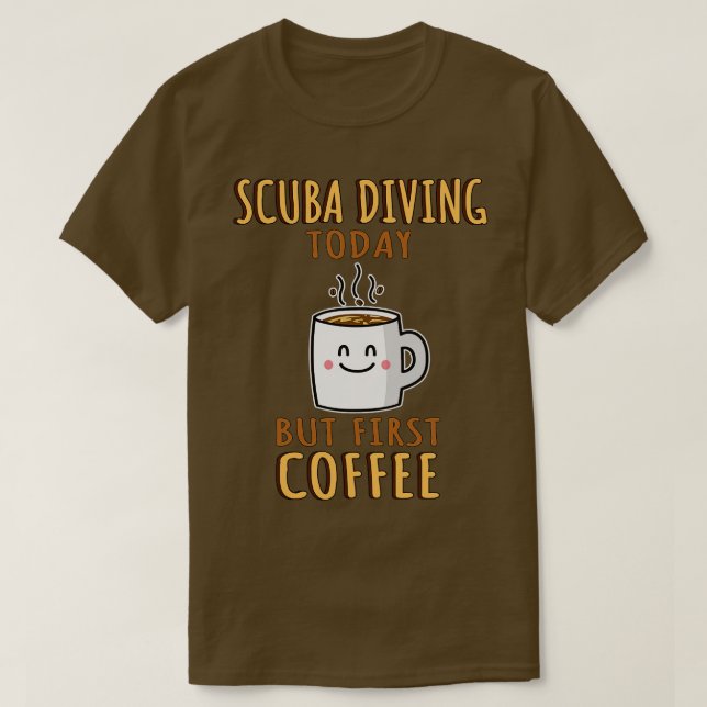T-shirt Plongée Cute Scuba (Design devant)