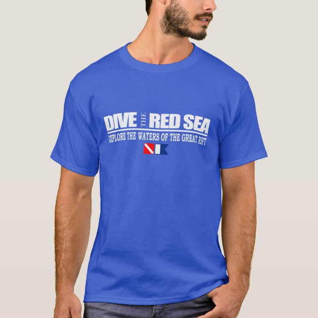 T-shirt Plongée Dans La Mer Rouge (Devant)