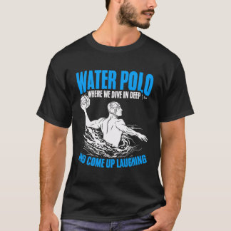 T-shirt Plongée dans l'eau profonde Polo Joueur équipe Spo