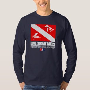 T-shirt Plongée dans les Grands Lacs