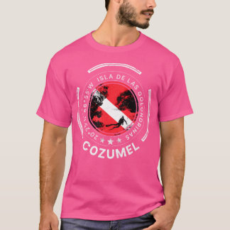 T-shirt Plongée de Cozumel Mexique Plongée